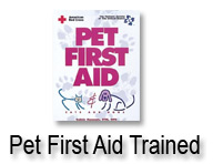 Pet first aid trained
