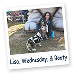 Lisa, Wednesday, & booty